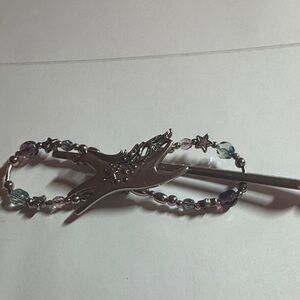 Lilla Rose Dancing horse flexi beaded barrette size M